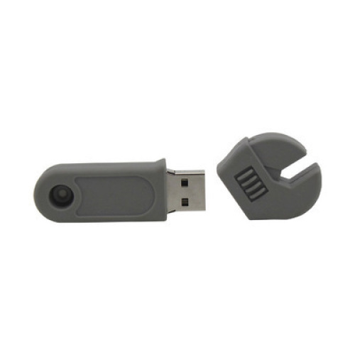 Unidad flash USB en forma de llave de PVC con mejores ventas