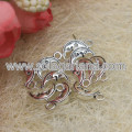 Antique Silver Hello Kitty Charms Zawieszki Biżuteria Zawieszki