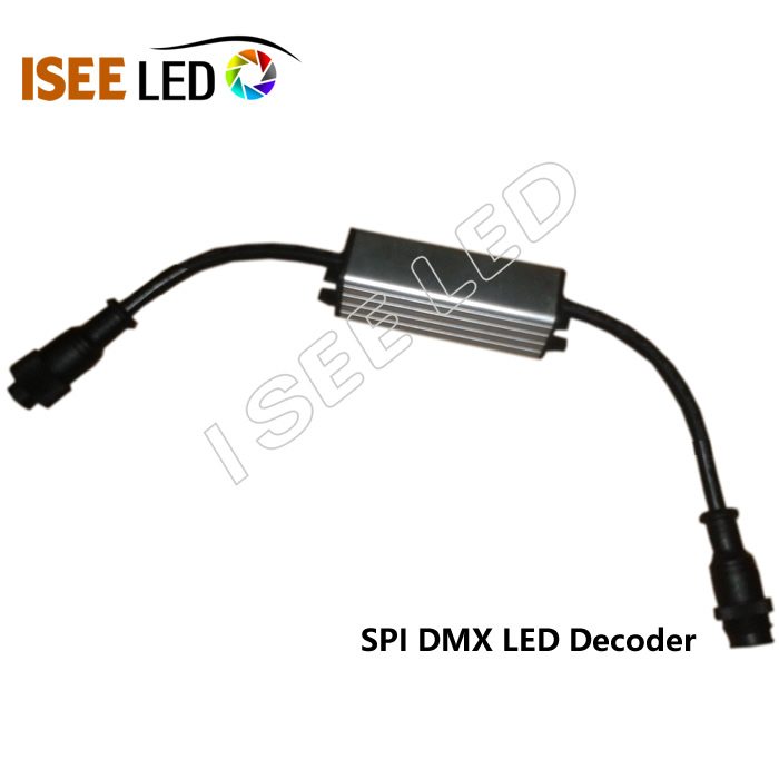 DMX uz WS2811 LED gaismas dekodētāja dimmeru