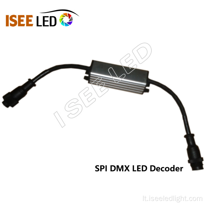 4CH DMX LED dekoderio valdiklis PWM