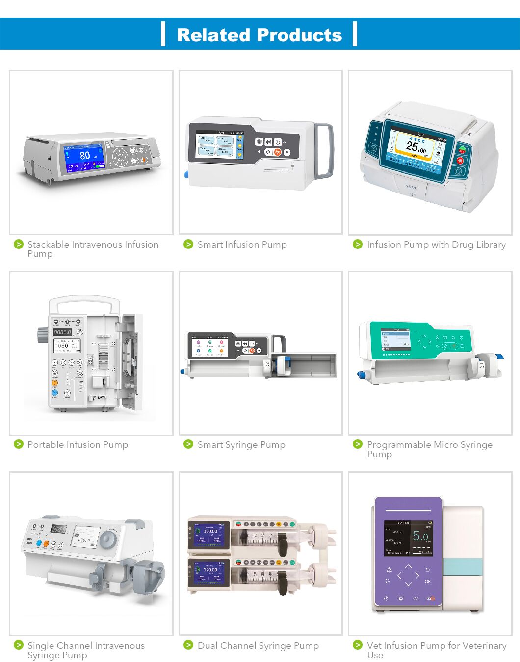 Micro Automatic Medical Ambulance Use Infusion Pump