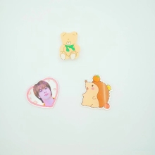 High-Quality Acrylic Shoe Buckle Decorative Letter Charms for Crocs