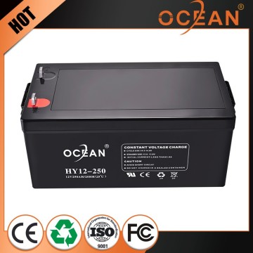 Contemporary eco-friendly 12V 250ah custom rechargeable battery