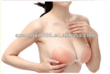 Wholesale - Nude Strapless free bra silicone bra A B C D Cup Nipple-shield Breast form invisible Nude bra