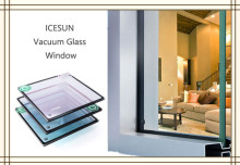 Heat Insulation Vacuum Glass for Energy Efficient Builings