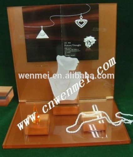 Pop acrylic jewelry display set