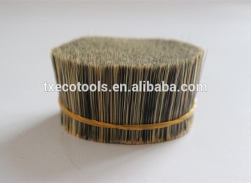 Synthetic animal hair for cosmetic shaving brushes/painting brushes