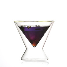 Custom Heat Resistant Borosilicate Double Wall Glass Cup