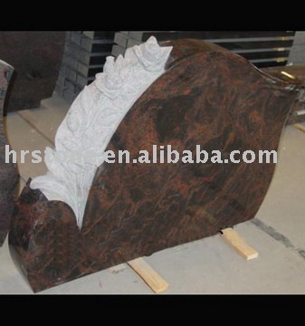 tree carving headstone