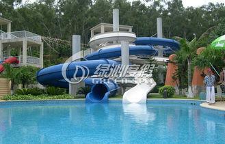 Outdoor Commercial Fiberglass Water Slides