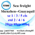 Shenzhen logistiek Agent naar Guayaquil