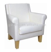 solid wood waiting chair sofa