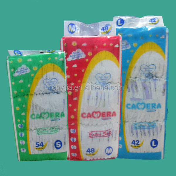 Camera brand disposable baby diapers manufacturer