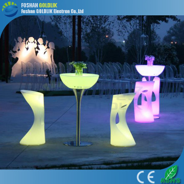 Wholesale Illumianted Bar Furniture in Stock Light up Bar Table