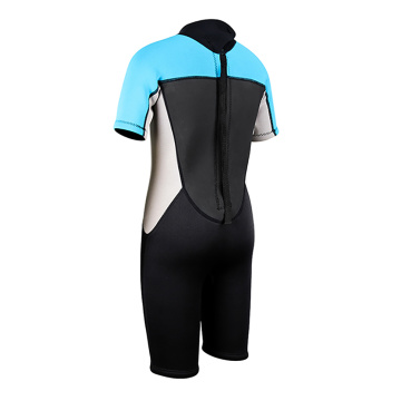 Zeegeacht kind vol suit shorty zomers duiken wetsuit