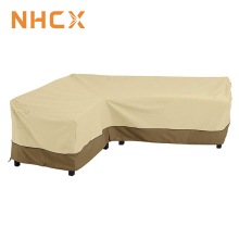 NHCX Garden L Shape Sofa Furniture Cover for Patio Sectional Sofas