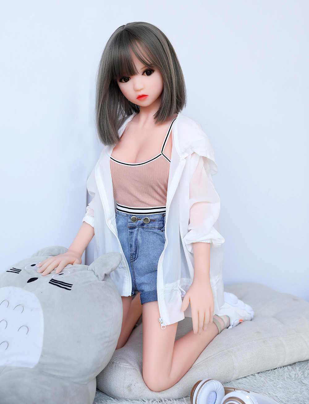 128cm cartoon thin sex doll