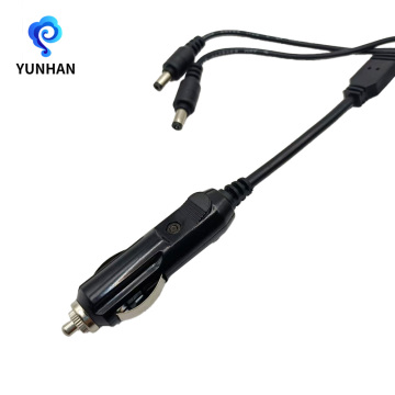 Kabel pemantik rokok ganda DC khusus