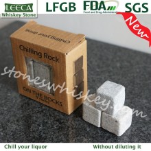 Chiiling cube soapstone whiskey ice cube