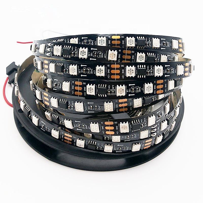 Hot sell SK6812 IC built-in RGB Led Strips 2812b 5V 5050 RGBW Addressable 30 Leds/m Pixel Digital Led Strips Lights