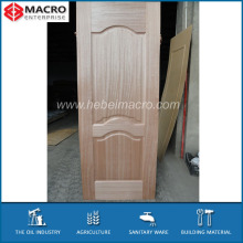 Sapele veneer door skin 3MM veneered Molded door skin