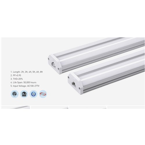 LEDER 15W 3000K Aluminum 4ft LED Tube Light