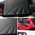 16x16In Edgeless Microfiber Pembersih Pembersih Mobil Handuk Merah