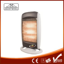 Portable Halogen Heater Heating By Halogen Tubes