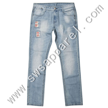 Men's Fashion Cotton/Polyester/Elastane Demin Jeans