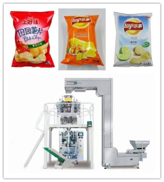 Fried chips automatic weighting Packaging Machine