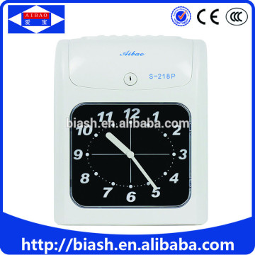 card punch date time stamp attendance machine/date time stamp time attendance