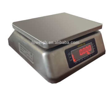 S.S Waterproof scale Washdown scale Waterproof weighing scale Capacity 3-30Kg Model WSS