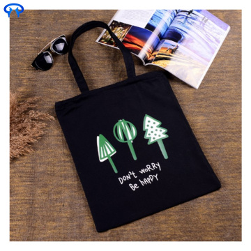 Personalized canvas handbag zipper