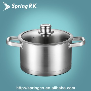 High quanlity cheapest price europe-style s/s soup pot stock pot with cover