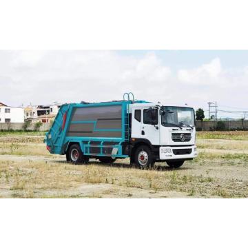 4x2 Camion de camion à ordures de chargeur arrière