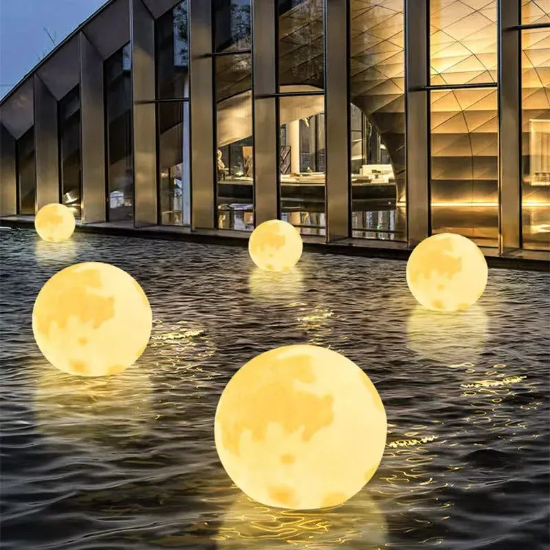 Eco-Friendly Round Solar Garden Light with Warm Glow