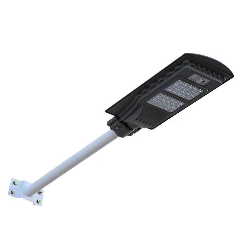 2 Years Warranty IP66 Outdoor Road Pole Lamp Integrated All in One Solar Power LED Solar Street Light ce rohs led lamp