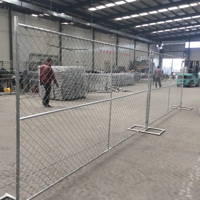 12' X 6' Chain Link Temp Construction Fence Panels