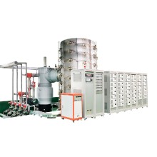 pvd plated golden titanium coating machine for furniture