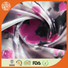 New pattern polyester charmeuse satin fabric
