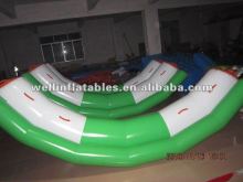 Inflatable teeter totter on water / inflatable seesaw