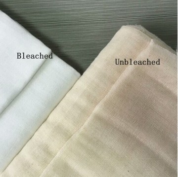 cotton fiber fabrics 40S for muslin swaddling blankets