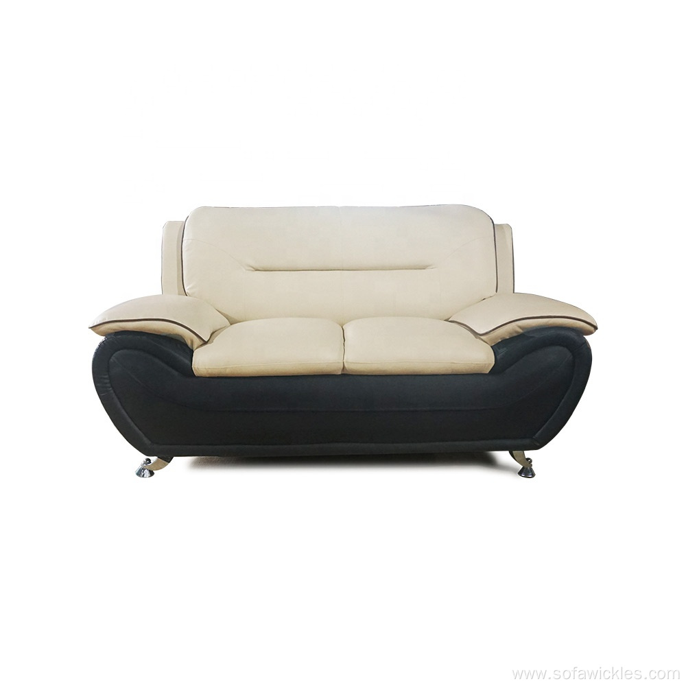 Wholesale Modern Style Living Room PU loveseats Sofa