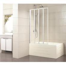 Over bath four-fold screen