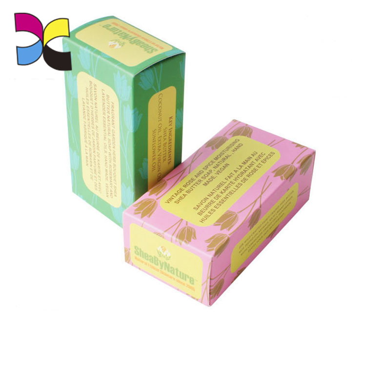 Soap wrap pulp soap box packaging with fashion design service