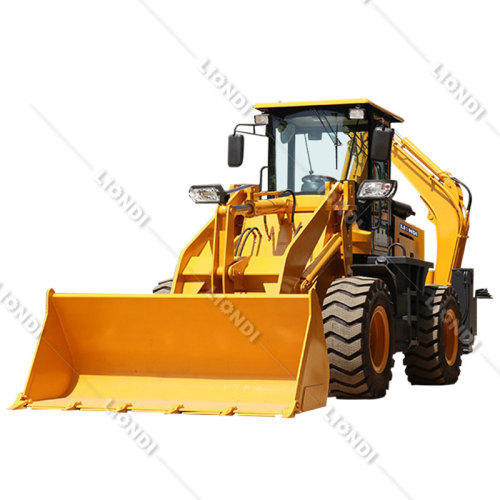 เครื่องจักรก่อสร้าง D15-26 รถขุดรถบรรทุก Backhoe