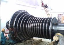 Alloy Steel Steam Turbine Rotor Forging High Strong , Power
