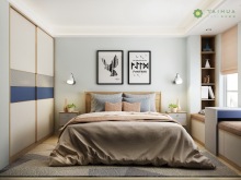 Customizing Adult Bedroom Blue and Grey