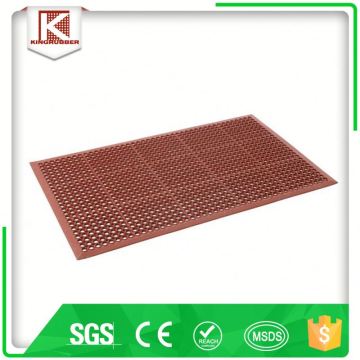 Personalized anti slip rubber door mat