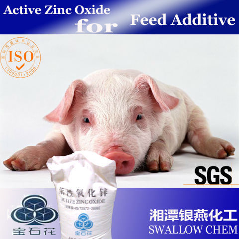 active zinc oxide powder feed grade